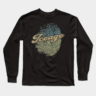 Iceage Fingerprint Long Sleeve T-Shirt